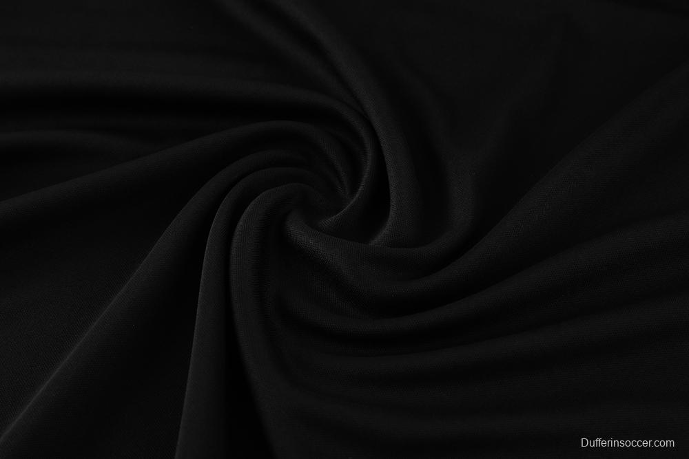 2025 Adidas Black Short Sleeve Jersey+Shorts