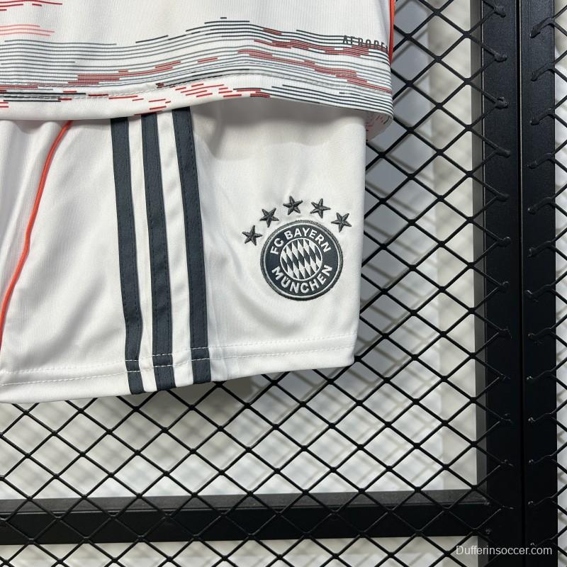 25/26 Kids Bayern Munich Away Size 16-28 Jersey