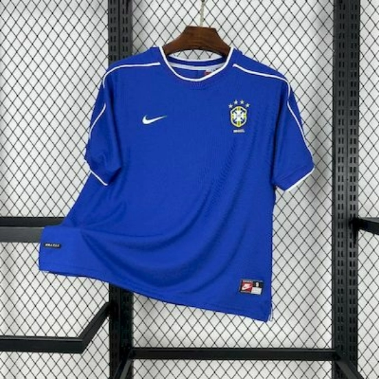 Retro 1998 Brazil Away Jersey