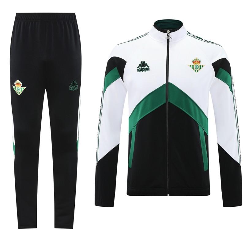 25/26 Real Betis WHITE/Black/Green Full Zipper Jacket + Long Pants