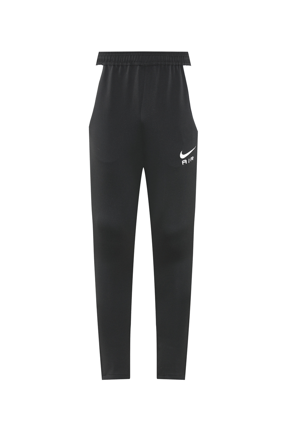2025 Nike Air Black Tracksuit Set with Gray and White Accents Full Zipper Jacket + Long Pants