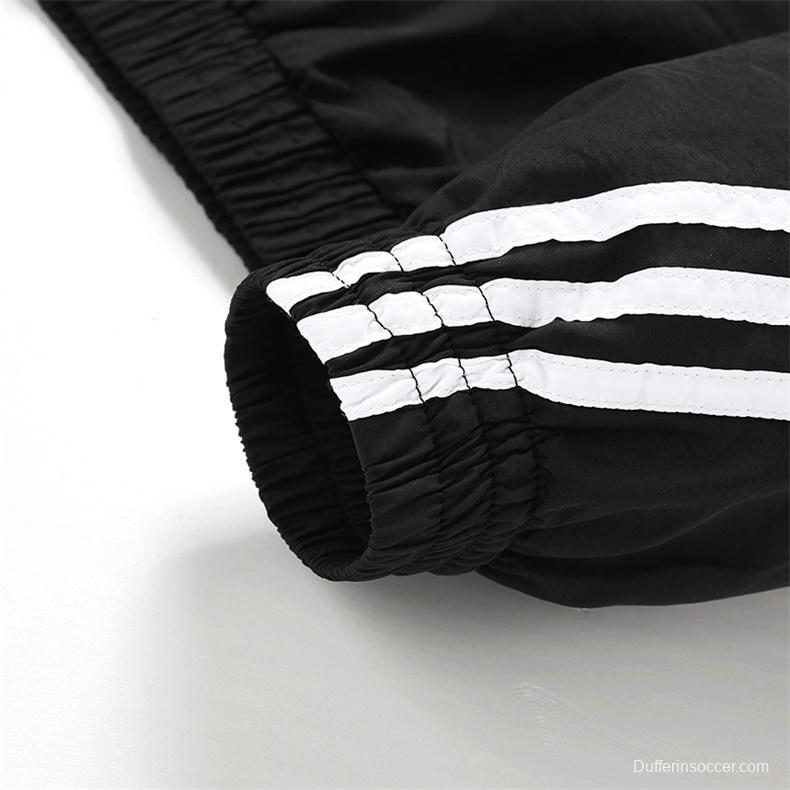 2025 Adidas Original Blue/Brick red/Bright Red/BLACK Full Zipper Windbreaker 4 Colors