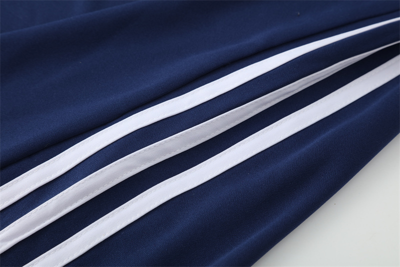 Retro 16/17 Real Madrid Royal Blue Half Zipper Jacket