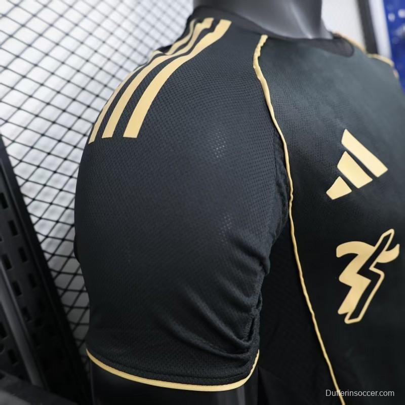 Player Version 25/26 Fulham Away Black Jersey
