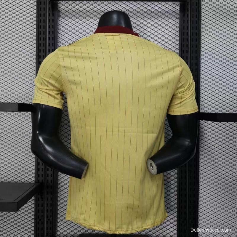 Player Version 25/26 Arsenal Yellow Special Jersey
