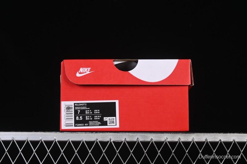 Nike Killshot 2 Retro Comfortable Anti-Slip Lightweight Low-Top Skate Shoes - FQ8903-401
