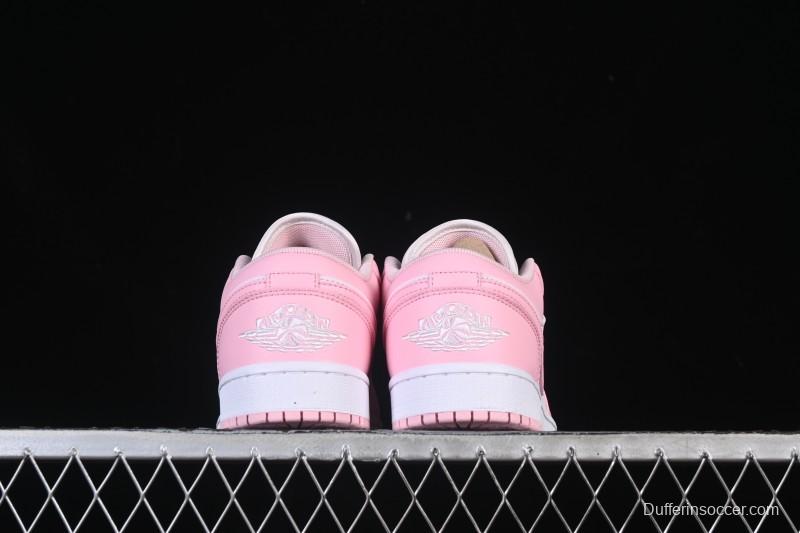 Nike Air Jordan 1 Low AJ1 Pearl Pink Low-top Casual Sneakers - 553560-614