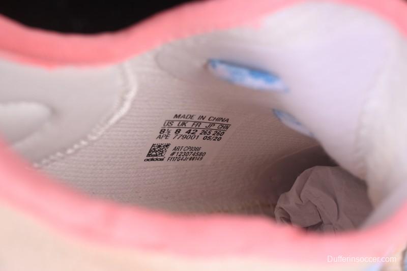 Adidas Yeezy 350 Boost V2 Running Shoes with Pink Watermelon Design - CP9366