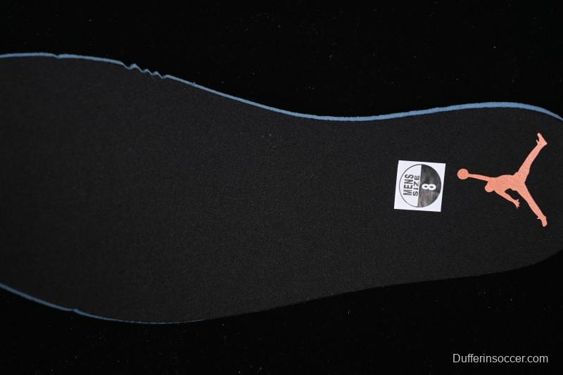 Nike Air Jordan 1 Mid AJ1 Black White Orange - DQ8426-801