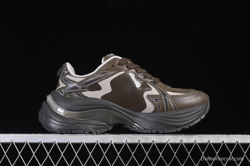 New York Yankees Chunky Curve Runner Enamel Thick Sole Casual Running Shoes - 3ARNSPE5N50BRS