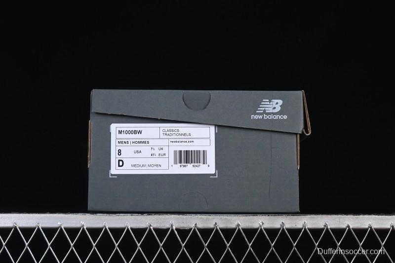 New Balance 1000 Series Retro Dad Style Low-Top Casual Running Shoes - M1000BW