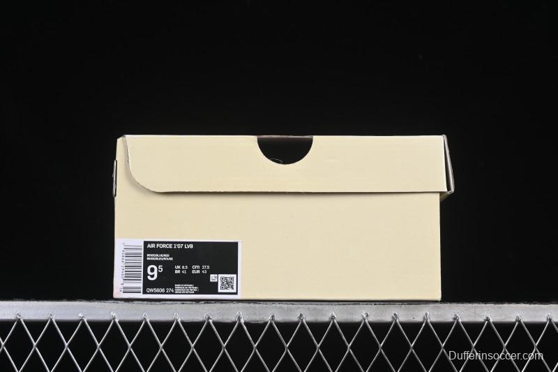 Nike Air Force 1 '07 Low NBA Collaboration Clippers Blue Red Casual Sneakers - QW5606-274