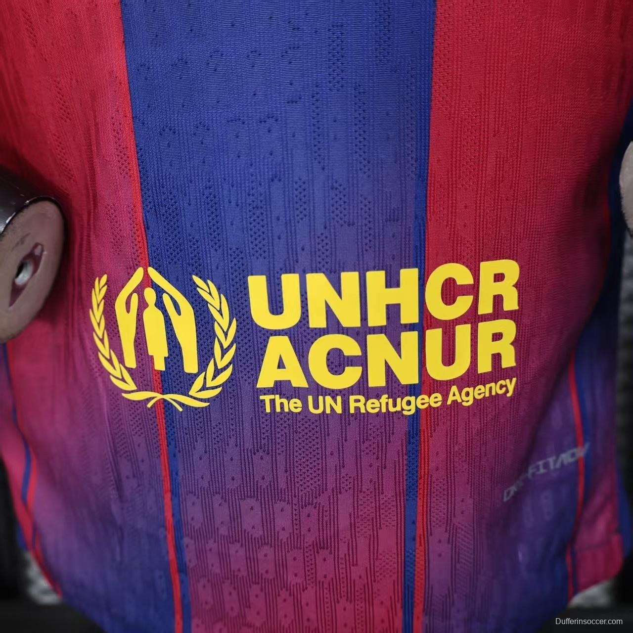 Player Version 25/26 BARCELONA x ED SHEERAN SIGNEE Edition Jersey