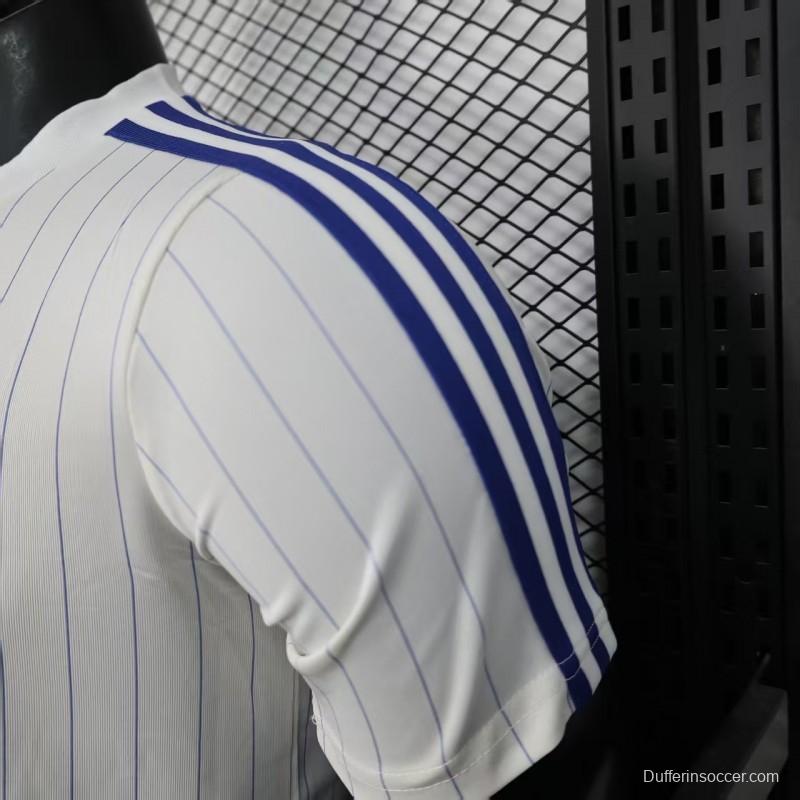 Player Version 25/26 Chelsea White Adidas Original Casual Jersey