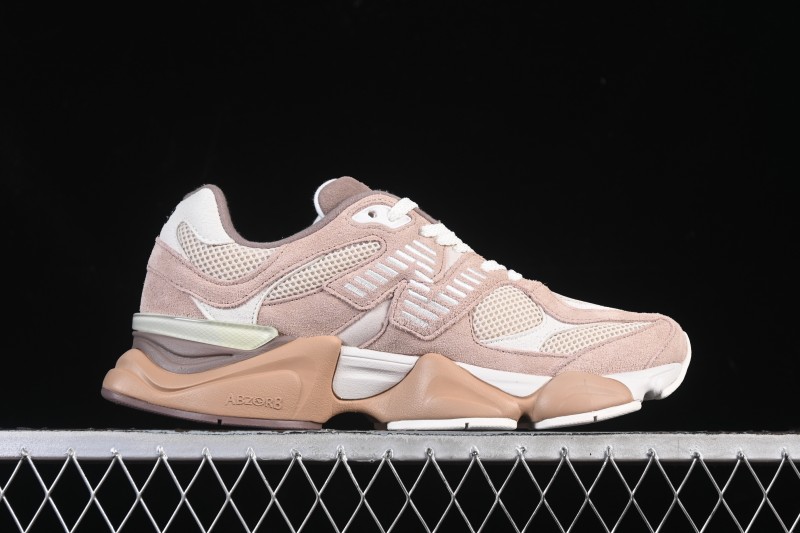 New Balance 9060 Series Retro Casual Running Shoes with ABZORB Cushioning Technology - U9060ETN