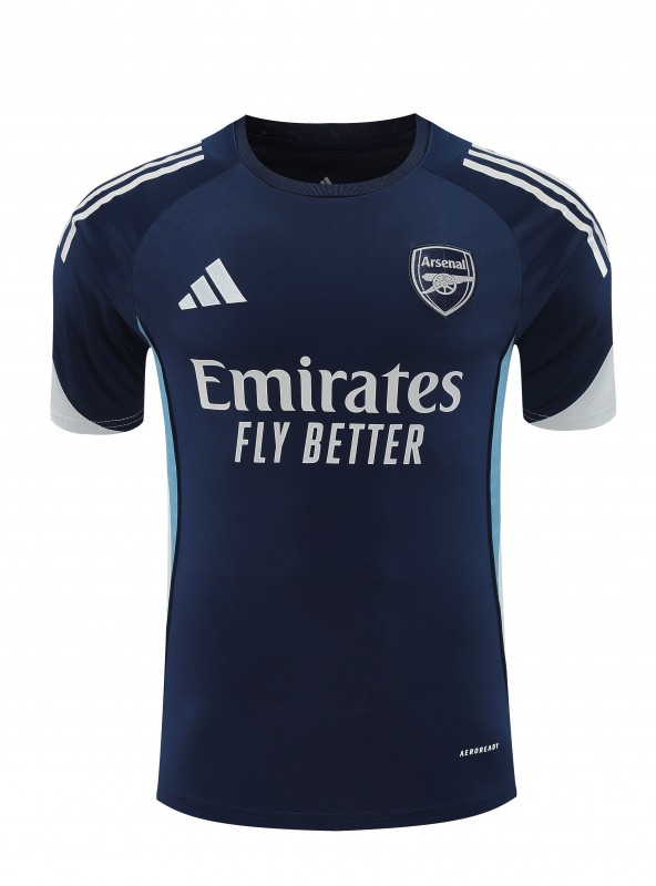 25/26 Real Madrid Navy Short Sleeve Jersey+Shorts