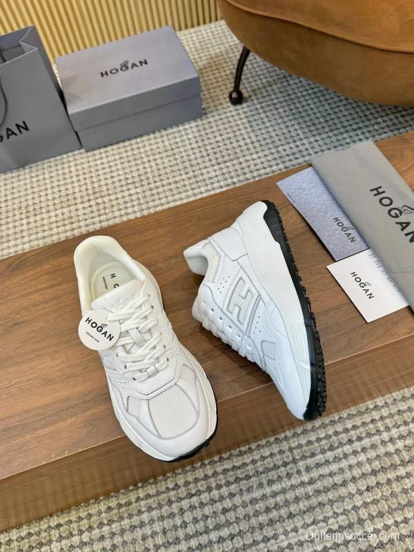 Hogan H-STRIPES Series Couple Thick Sole Dad Shoes Leisure Sneakers - LY00370/LY00380