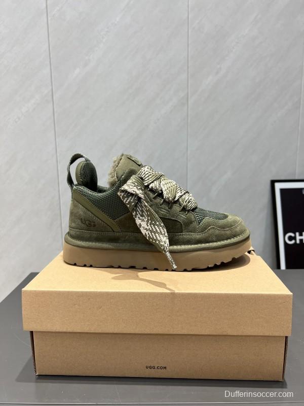 UGG Platform Sneakers Series Round Toe Chunky Sole Casual Shoes - MJ00270