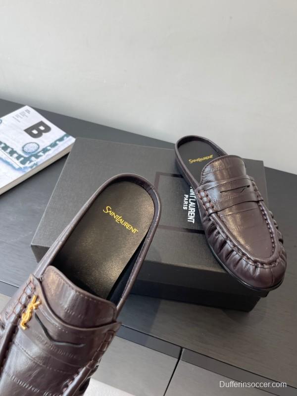 Saint Laurent Classic Loafer Slip-On Flats - KFY00320