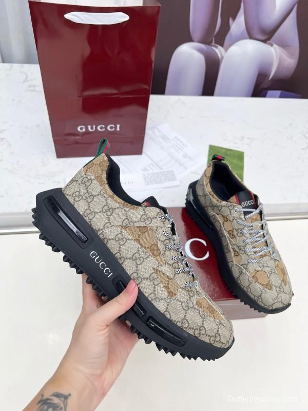 Gucci 2025/SS Series 2.0 Sneakers with Reflective Stripes and Retro Design - LY00320