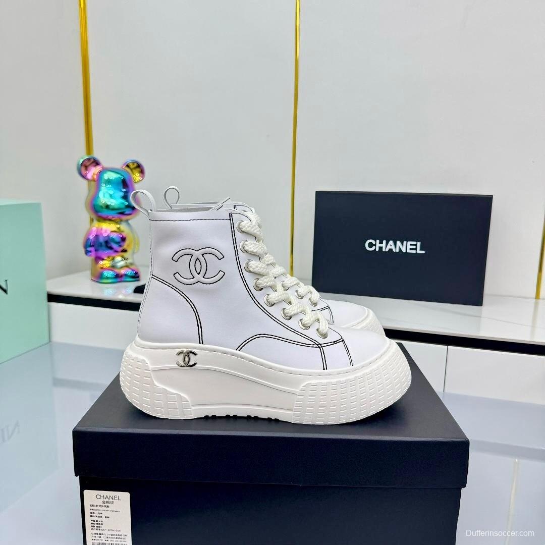 Chanel 2025 SS Short Boots Essential Fall Winter Fashion Item - LY00380