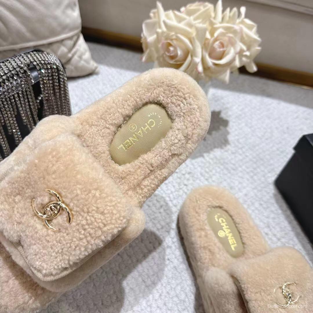 Chanel 2025/SS Slingback Lock Buckle Butterfly Loafers - LY00250