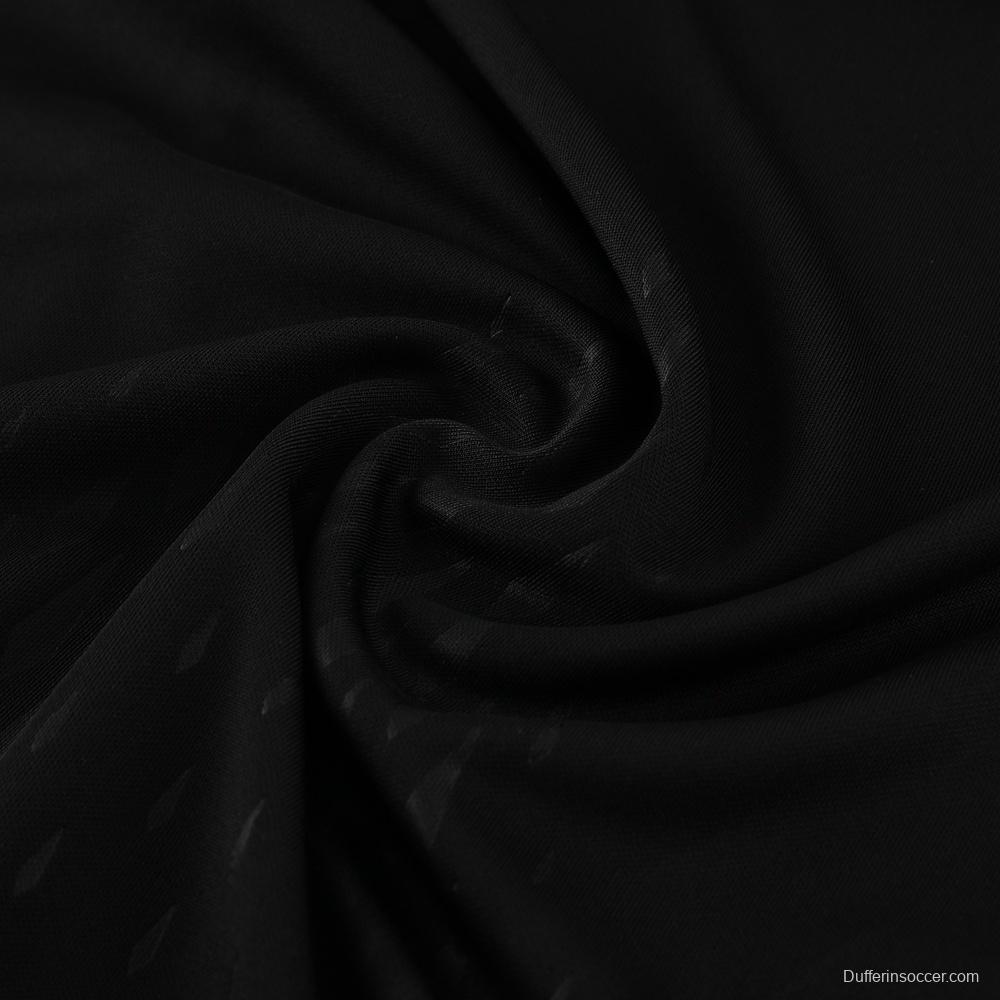 23/24 Bayern Munich Black S-2XL Half Zipper Jacket+Long Pants