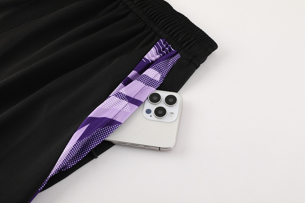2025 Germany Purple Short Sleeve+Soccer Shorts
