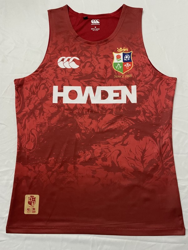 2025 British & Irish Lions Red with Pattern Singlet