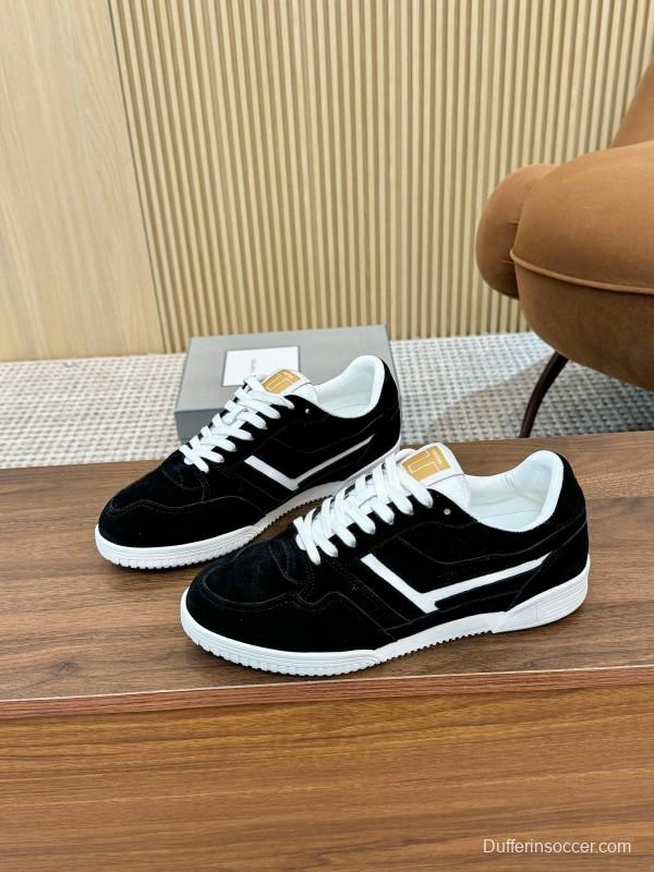 TOM FORD 2025 SS Tom Casual Shoes with Classic Color Blocking and Imported Leather Insole - AS00350