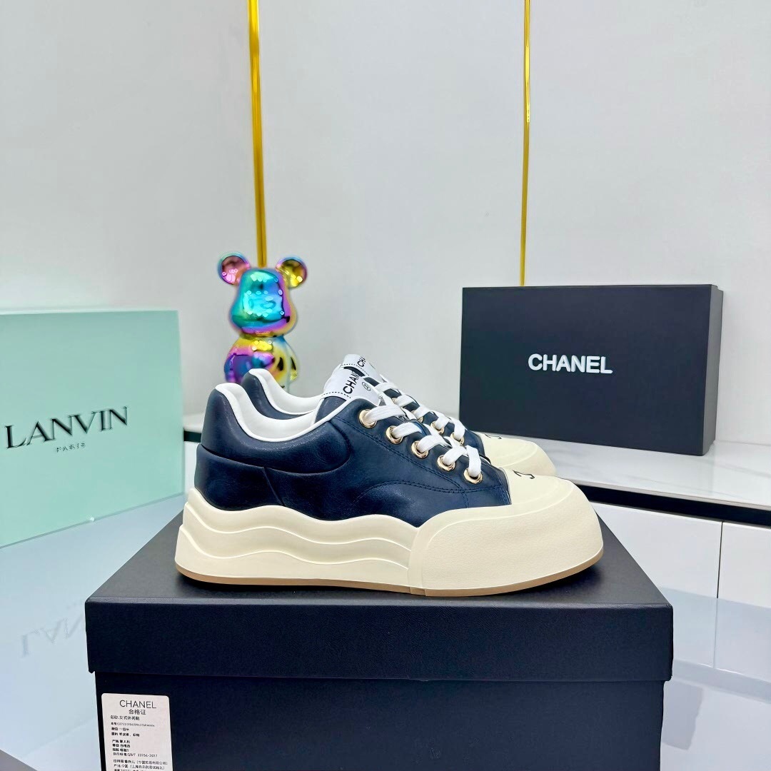 Chanel 2025 SS Panda Loafers Casual Sports Shoes - LY00310