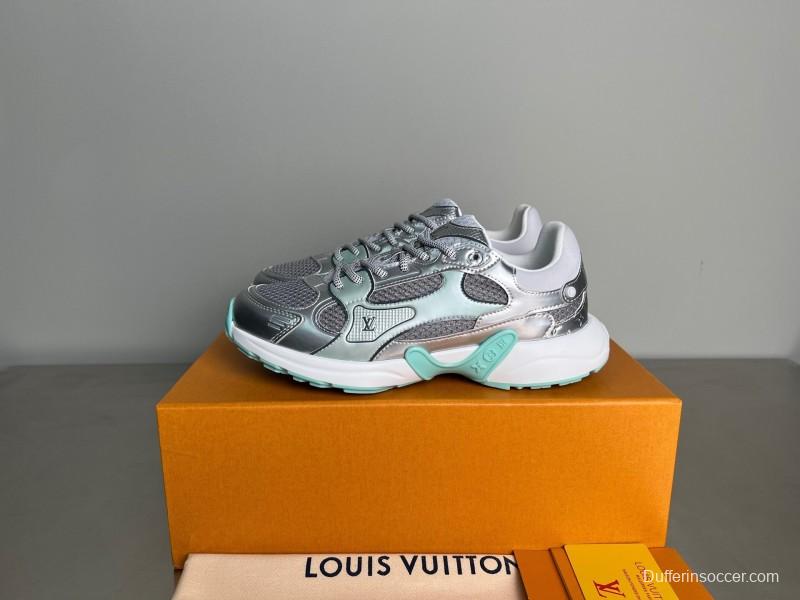 Adidas L v Olympia Round Toe Lace-Up Low Top Casual Lifestyle Shoes - YC