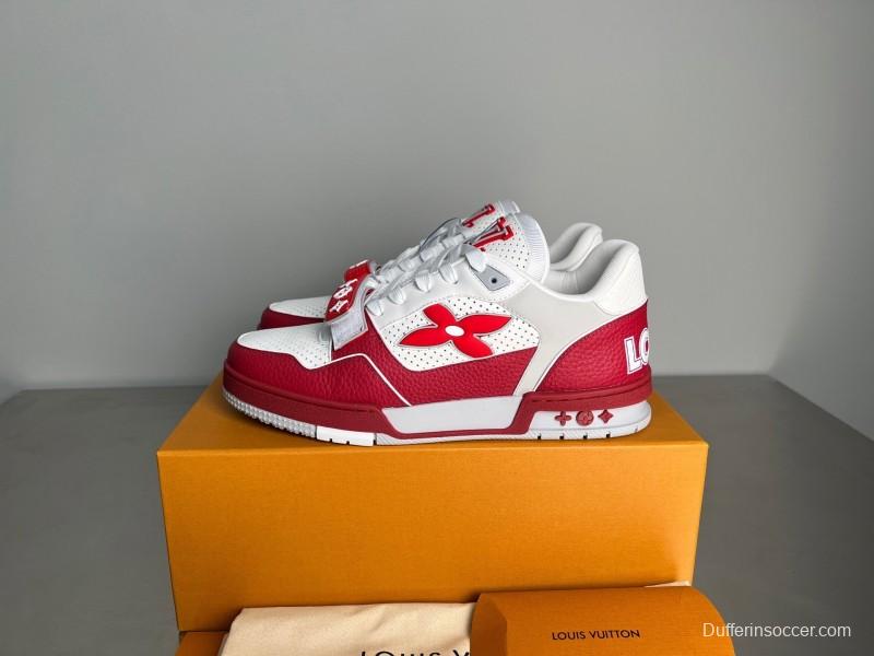 Lv 2025 Spring Summer Collection Premium Replica Signature Logo Sneakers - YC