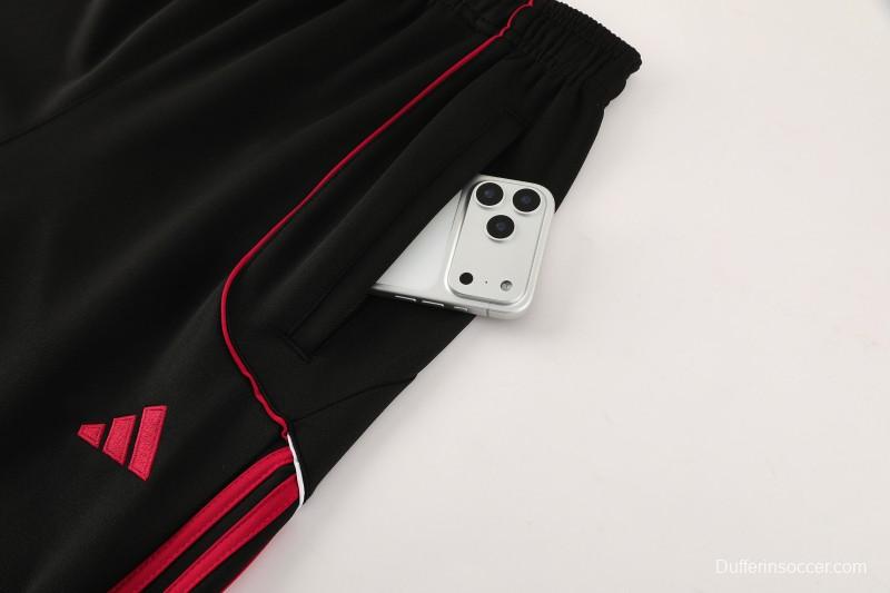 25/26 Liverpool FC Black  Full zipper Jacket Tracksuit+ long pants