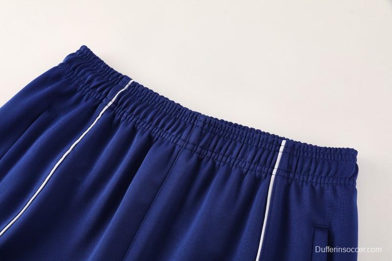 25/26 Arsenal FC Royal Blue Full zipper Jacket Tracksuit+ long pants