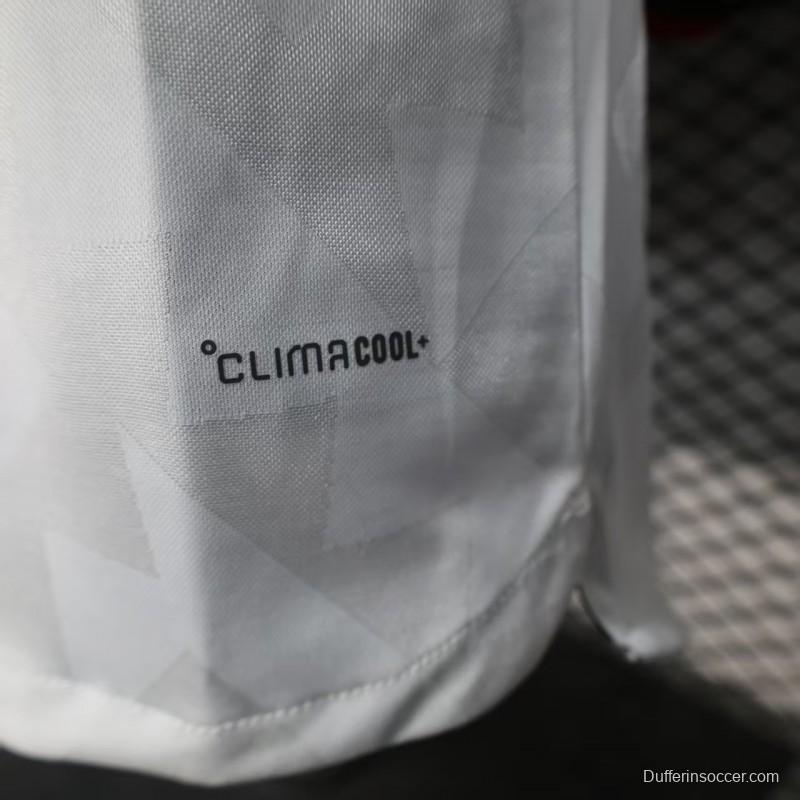 Player Version 2026 Mexico Away White Long Sleeve Jersey