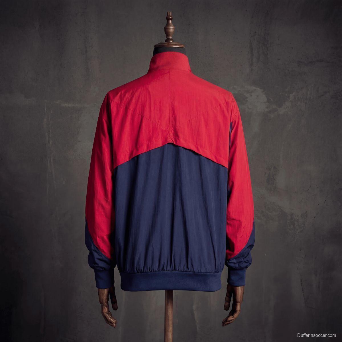 2026 Barcelona Black Jacket Windbreaker