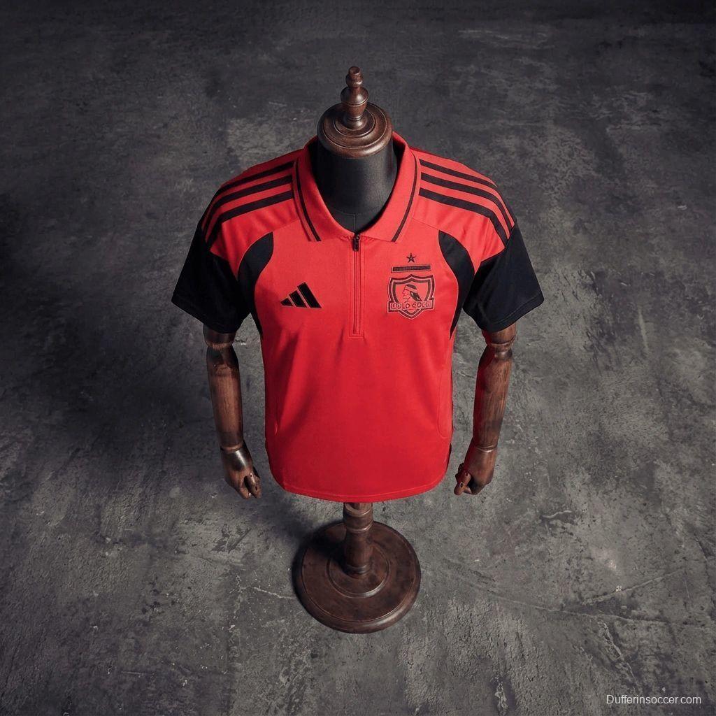 2026 Colo Colo Training Jersey Red Jersey