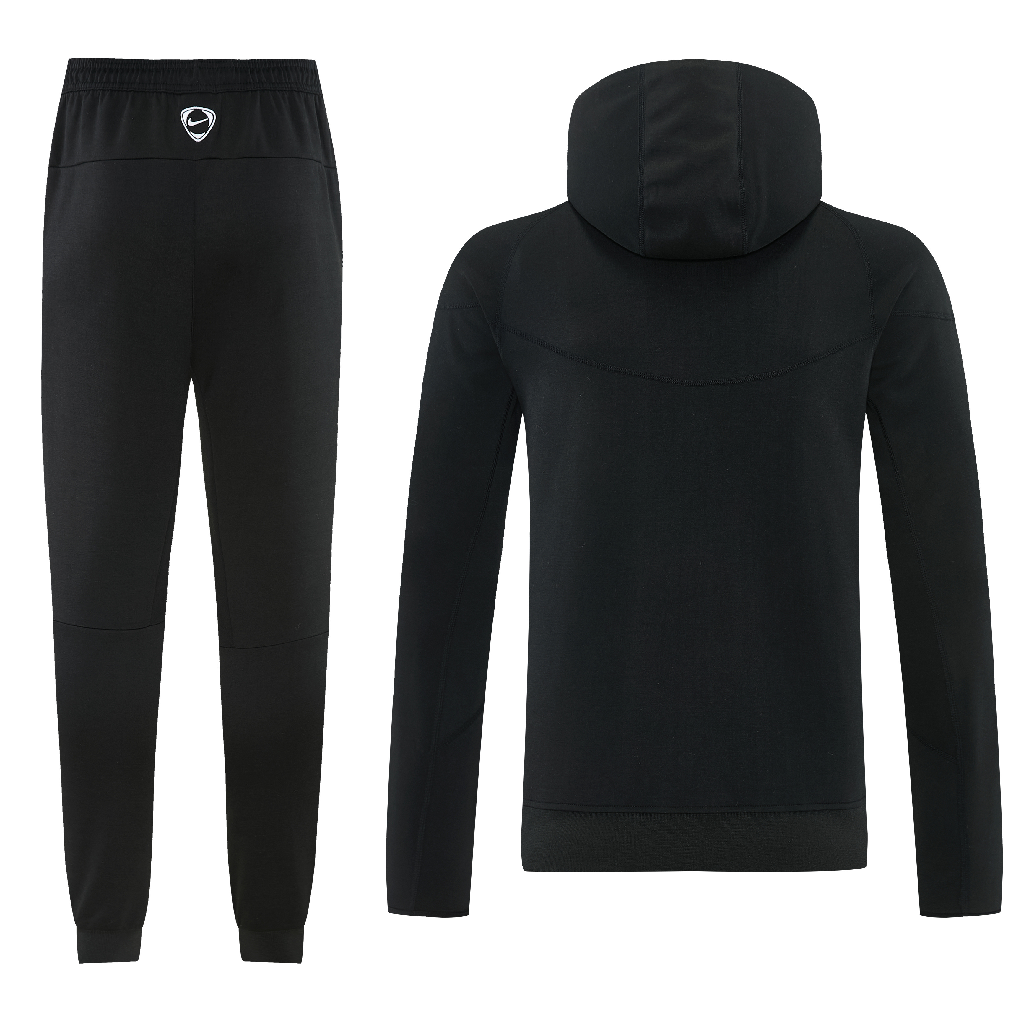 25/26 Chelsea Black Full Zipper Hoodie Windbreaker + Long Pants