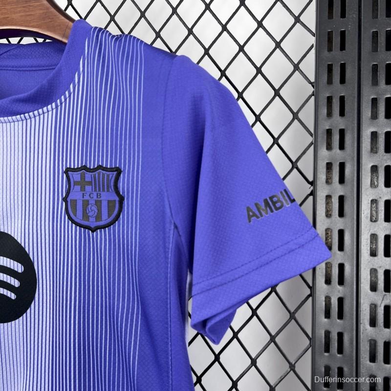 2025/26 Kids Barcelona Goalkeeper Kit