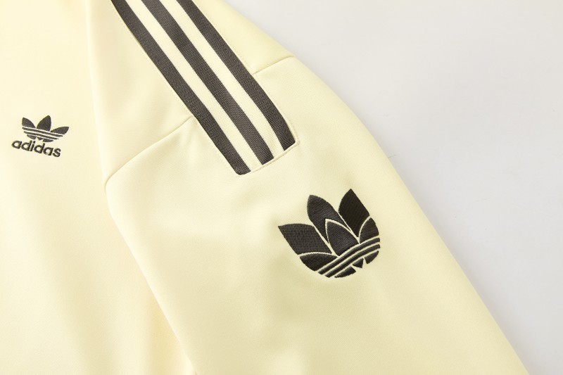 2026  Adidas Apricot Full Zipper Jacket + Long Pants