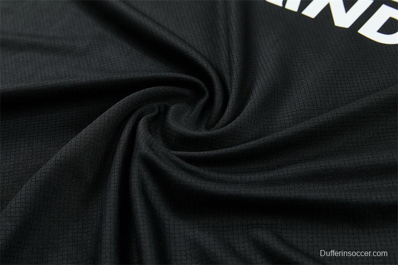 2026 Atletico Madrid Black Short Sleeve+Soccer Shorts