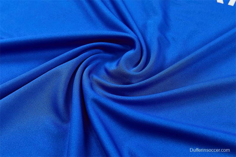 2026 Inter Milan Royal Blue Half  Zipper Jacket Tracksuit + Long Pants (Nike)