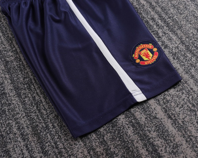 Retro Kids 08/09 Manchester United White Away League Jersey
