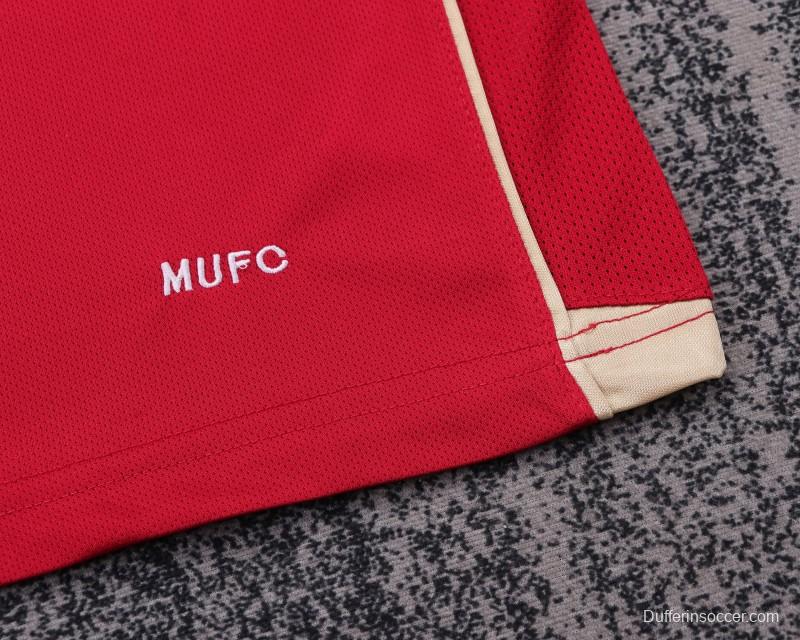 Retro Kids 06/07 Manchester United Home Jersey