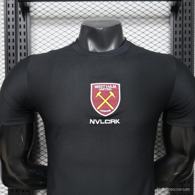 layer Version 26/27 West Ham United Training Dark Grey  Jersey