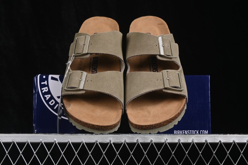 Birkenstock Arizona Two-Strap Sandals with Soft Footbed Leather Uppers - 1010503