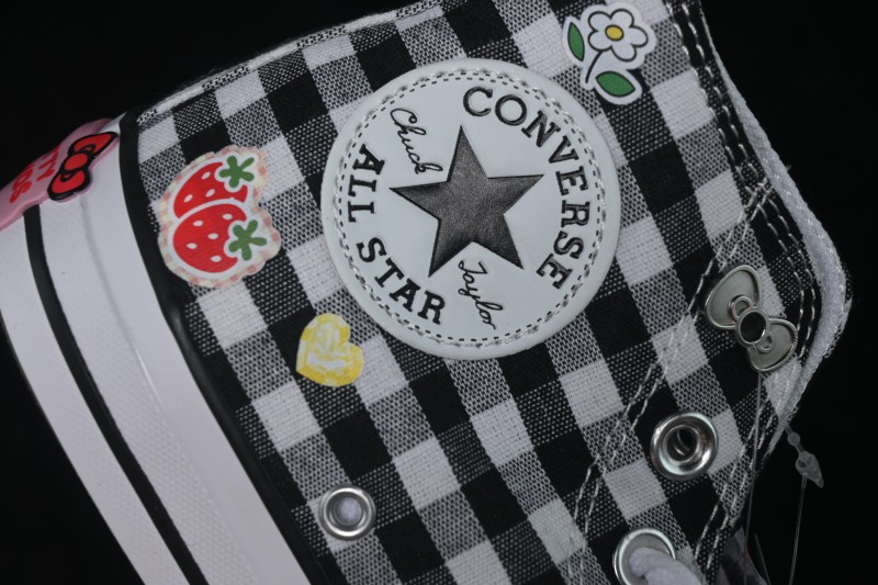 Converse × Hello Kitty and Friends Picnic Chuck Taylor All Star Hi High-Top Casual Skate Shoes - A17697C