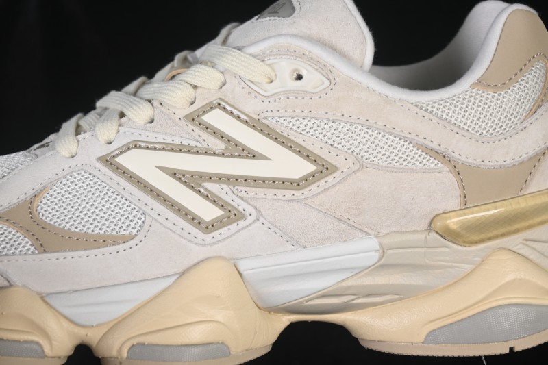 New Balance 9060 Retro Running Shoes with ABZORB Cushioning and Mesh Suede Upper - GC9060JAM
