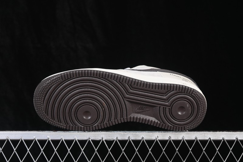 Nike Air Force 1 '07 Low Collaborative Casual Skateboarding Shoes with Full-Length Air Cushion - DN1688-816